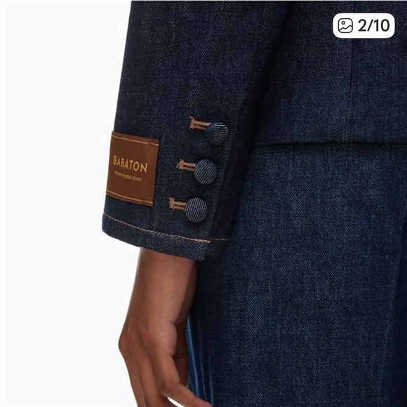 Babaton Metric Jean Blazer - Picture 8 of 12